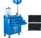Stacja olejowa z kluczami do filtrów, 70 l