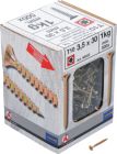 Śruby uniwersalne, Torx T10, 3,5 x 30 mm, 1 kg / 500 szt.