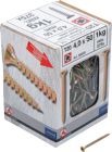 Śruby uniwersalne, Torx T20, 4,0 x 50 mm, 1 kg / 375 szt.