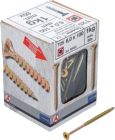 Śruby uniwersalne, Torx T25, 6,0 x 100 mm, 1 kg / 80 szt.