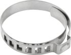 Regulowane opaski z uchem, 10 szt., W2, nierdzewne, 32-40 mm, 0,5x7 mm