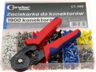 Zaciskarka do konektorów + 1900 konektorów