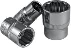 Nasadka 12-kątna 3/8" 14 mm - chromowana