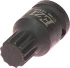 Nasadka udarowa 1/2", wielowpust M18x40 mm