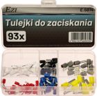 Tulejki do zaciskania, 93 szt. Ezi